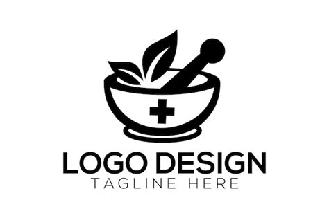 Premium Vector | Herbal logo template design