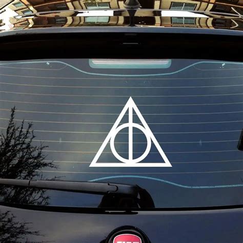 Harry Potter Window Decals Harry Potter Hogwarts Crest Vinyl Car Window Laptop Decal Sticker