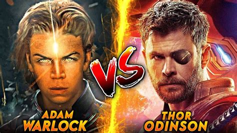 Thor Vs Adam Warlock Who Is More Powerful In Hindi Youtube