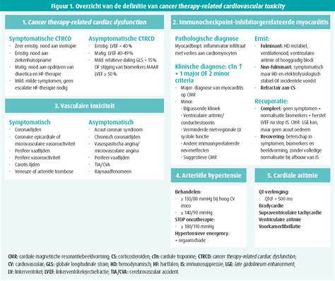 De Nieuwe Cardio Oncologie Esc Richtlijnen Gemeenschappelijke