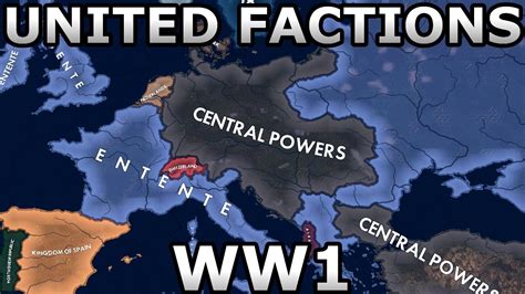 What If The Entente Central Powers Were United In WW1 HOI4