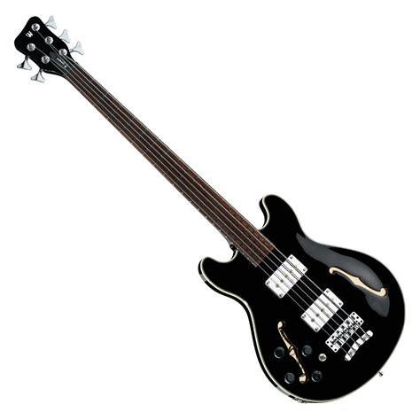 DISC Warwick Rockbass StarBass Left Handed 5 String Bass Black