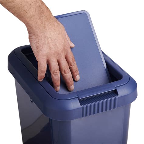 Wilko Navy 2 In 1 Recycling Bin 45l Wilko