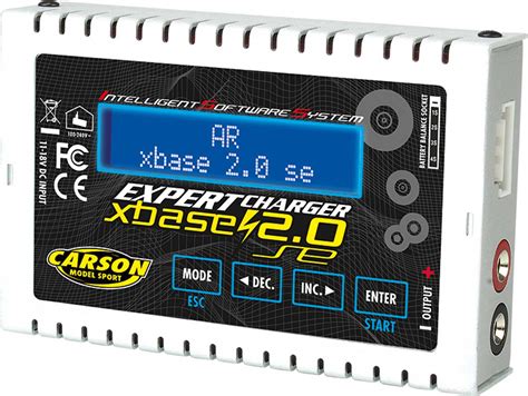 Carson Expert Charger xBase 2 0 se 500606053 Lipo Ladegerät