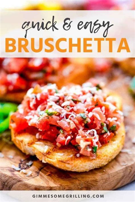 Easy Bruschetta Recipe Simple Artofit