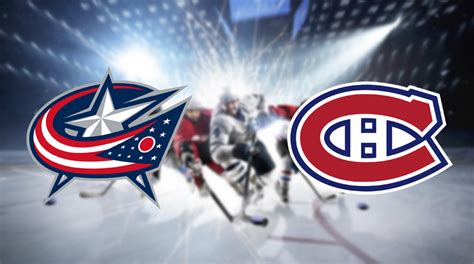 Columbus Blue Jackets Vs Montreal Canadiens Prediction 20112019 Nhl