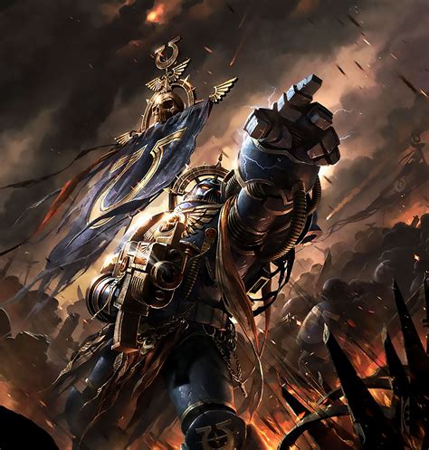 Space Marine Codex Art By Raymond Swanland 40K Gallery