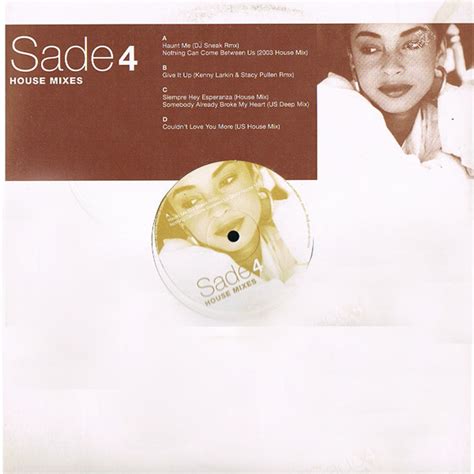 Sade House Mixes 4 2003 Vinyl Discogs