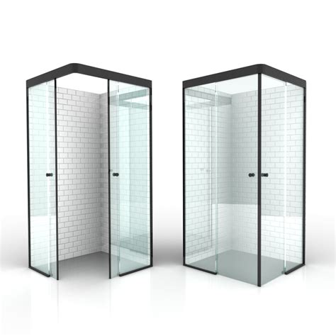 Shower Screen L Shape Siong Door