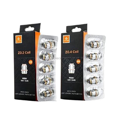 Geekvape Zeus Replacement Coils Atomizers Next Day Delivery