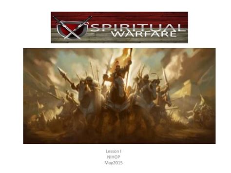 Spiritual Warfare Lesson 1 Ppt