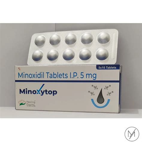 Minoxidil Tablet Mg Mg At Rs Stripe In Durg Id