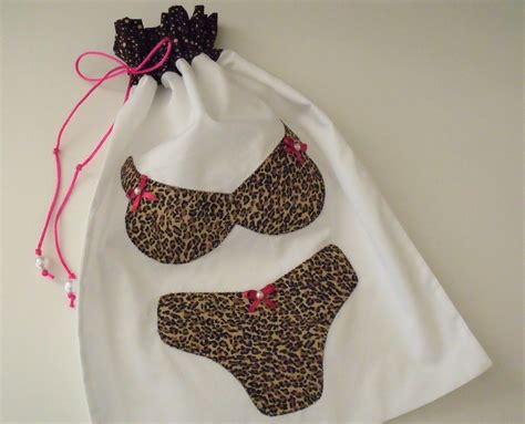 Saquinho Porta Lingerie Oncinha Elo Produtos Especiais