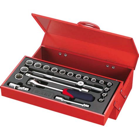 S A Coffret De Outils Pans En Mm Cliquet Douilles