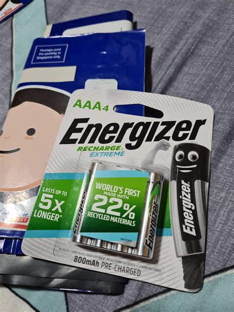 Energizer Recharge Extreme Aaa Battery Mah Photography