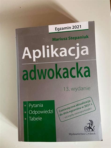 Aplikacja Adwokacka Mariusz Stepaniuk Warszawa Kup Teraz Na