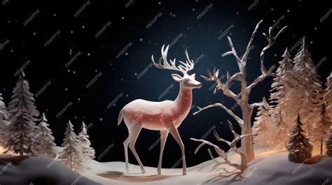 Premium Photo | Rudolph the Red Nose Reindeer