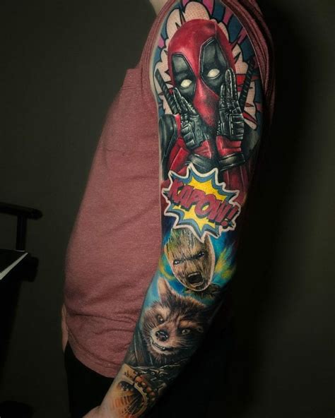 Simple Deadpool Tattoo Black And White / Tattoo Ideas Archives Picture ...