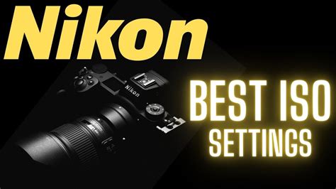 Nikon Z6 Z6 Ii ISO Tutorial The Best ISO Setting Did You Know This