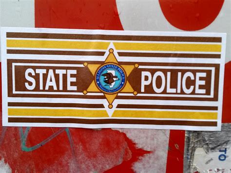 Illinois State Police Sticker Arvell Dorsey Jr Flickr