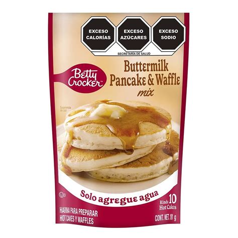 Harina Para Hot Cakes Y Waffles Betty Crocker G Walmart