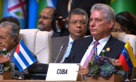 Presidente De Cuba Ellos Tienen La Fuerza De Las Armas Nosotros La