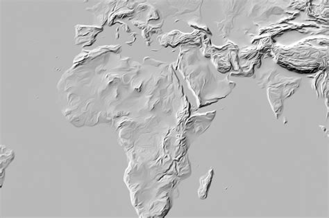 Relief Data Processing And Products Imagicode Geovisualizations