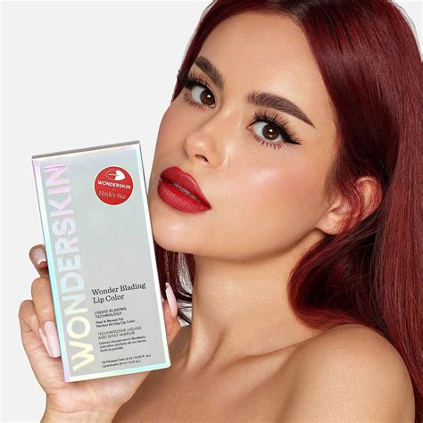 Wonderskin Wonder Blading Peel And Reveal Red Lip Stain Kit Long