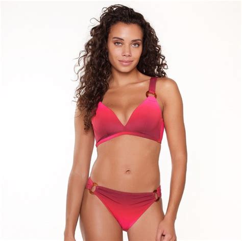 LingaDore Voorgevormde Triangel Bikini 7209TB Orchid Red 36F Bol