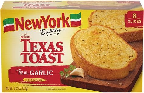 Texas Toast Garlic Bread With Real Garlic New York Bakery