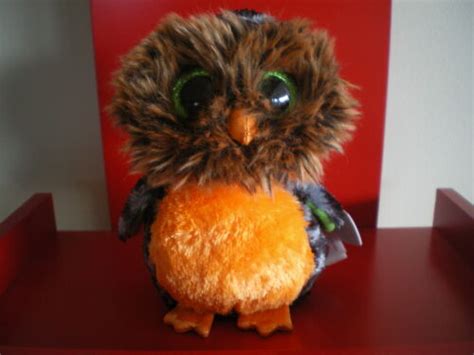 Ty Beanie Boos Midnight The Owl Inch Nwmt New Release Halloween Boo