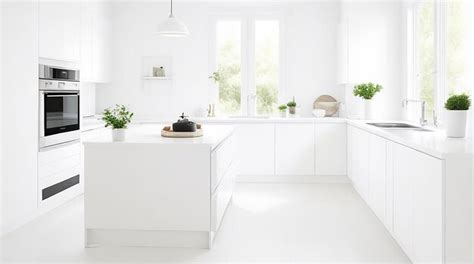 white simple kitchen pictures