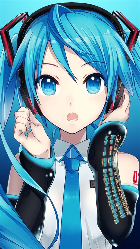 Hatsune Miku Anime Girl Vocaloid Wallpaper 4k HD ID 4508