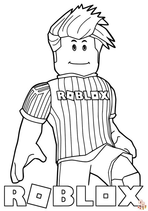 Free Roblox Coloring Pages For Kids To Print Gbcoloring