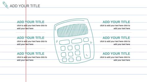 Notebook Powerpoint Template Powerpoint Notebook Paper Background ...