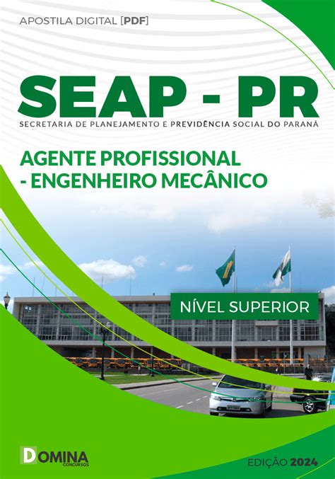 Apostila Concurso SEAP PR 2024 Engenheiro Mecânico