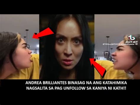 ANDREA BRILLIANTES BINASAG NA ANG KATAHIMIKAN NAGSALITA NA SA PAG