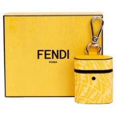 fendi nib black  yellow passport cover  sale  stdibs fendi