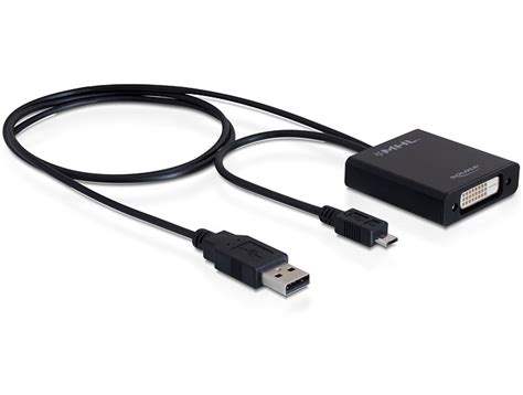 Delock Produkte 65337 Delock Adapter MHL Micro USB Stecker USB A