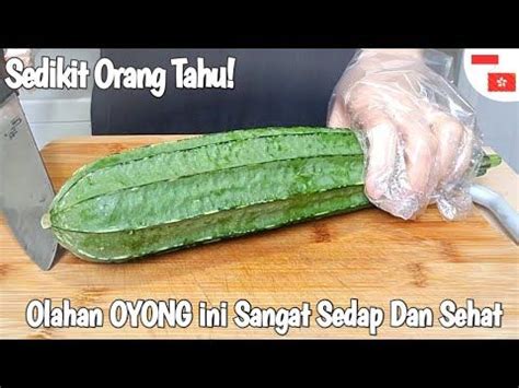 SAYA TIDAK PERNAH BOSAN SAYUR OYONG DIMASAK SEPERTI INI RASANYA SANGAT