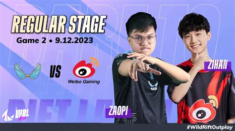 NAOS Vs WBG Game 2 Bo3 Regular Stage WRL Asia 2023 Season 2