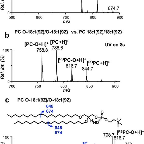 Positive Ion Nanoesi Ms Cid Spectra Of A Protonated Pc