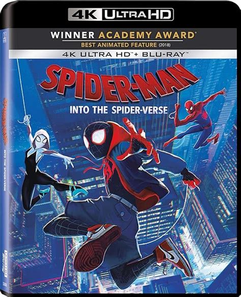 Spider Man Into The Spider Verse [blu Ray] Au Movies And Tv