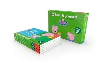 PEPPA PIG READ IT YOURSELF TUCK BOX LEVEL 2 5 PEPPA RIY BOOKS IN TUCK