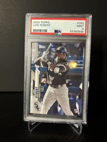 2020 Topps Luis Robert RC 392 PSA 9 Mint Rookie Chicago White Sox EBay