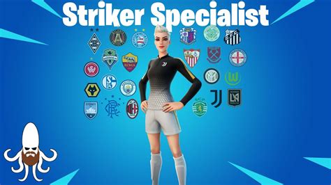 Striker Specialist Skin Review And Gameplay Fortnite Youtube