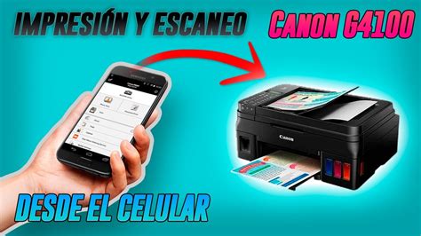 Imprimir Y Escanear Desde El Celular En Impresoras Canon G