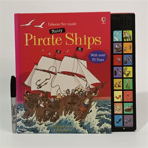 Usborne See Inside Noisy Pirate Ships Lift The Flap And Soundbook