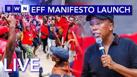 Live Effs Manifesto Launch At Moses Mabhida Stadium