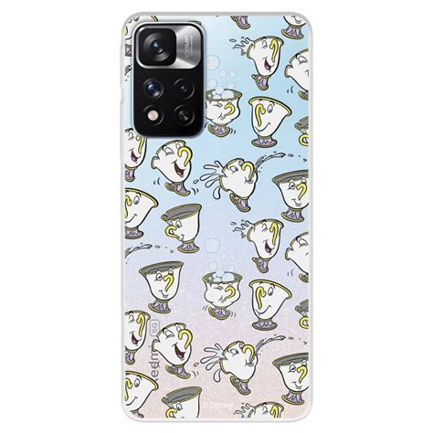 Funda Para Xiaomi Redmi Note Oficial De Disney Chip Potts Siluetas